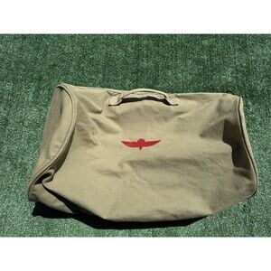 Vintage Banana Republic Duffle Bag Israel Military Paratrooper Made In Israel